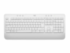 Logitech K650/Bezdrátová USB + Bluetooth/CZ-SK layout/Šedá