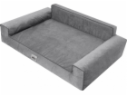 Hobbydog Bed Glamour New, šedá efektní, velikost XL