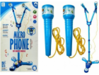 Mikrofony Lean Sport Karaoke Set Blue Stand