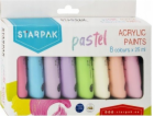 Starpak AKRYLOVÉ BARVY 8COL 25ML PASTEL STK WB 6/24