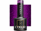 Activeshop OCHO NAILS Hybridní lak na nehty fialový 409 -5 g