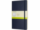 Moleskine  Sapphire Blue Large Plain Notebook Soft