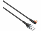 LDNIO USB-A - Lightning kabel 1 m černý (LS561 lightning)