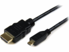 StarTech HDMI Micro - HDMI kabel 3m černý (HDADMM3M)