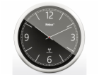 Mebus 19813 radio wall clock black/silver