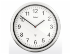 Mebus 19809 radio wall clock white/silver