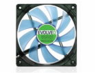 EVOLVEO 12L1BL ventilátor 120mm, 4 LED modrý, 3pin