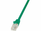 LogiLink Patchcord CAT 6 U/UTP EconLine, 10m, zelený (CP2...