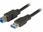 EFB USB kabel USB-A – USB-B 1,8 m černý (K5236.1,8)