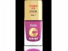 Delia Cosmetics Coral Hybrid Gel nail nail č. 21 fuchsiov...