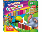 Bambino plastelína 24 barev