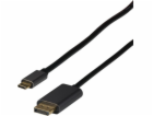 EFB USB-C – kabel DisplayPort 2 m černý (EBUSBC-DP14K.2)