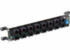 Delta Patch panel 8x RJ-45 / 8x RJ-45 (POE-8/R)