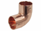 Měděné koleno NIBCO 5090010, 90°V/V, krátký rádius, 15 mm