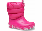 Crocs Crocs Classic Neo Puff Boot Toddler 207683-6X0 Růžo...