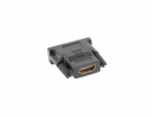 Lanberg AD-0010-BK cable gender changer HDMI DVI-D Black