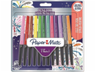 Paper Mate PAPER MATE Faserschreiber Flair 12er METALLIC ...