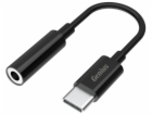 GENIUS ACC-C100 redukce z 3,5mm audio jack na USB-C, černá