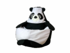 Sako taška pouffe Panda černá a bílá XL 130 x 90 cm