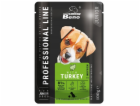 SUPER BENO Junior Turkey - mokré krmivo pro psy - 100 g