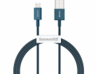 Kabel USB na iP 2,4A 1m (modrý)