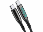 Kabel USB-C na USB-C BlitzWolf BW-TC23, s displejem, 100 ...