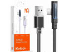 Kabel USB-C na USB-C Mcdodo CA-3423 90 stupňů 1,8 m s LED...