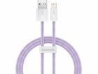 Baseus Dynamic kabel USB-Lightning, 2,4 A, 1 m (fialový)