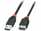 Lindy USB-A - USB-A USB kabel 3 m černý (41774)