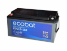 Ecobat Trakční Pb baterie EDC12-150, 160Ah, 12V