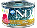 FARMINA N&D Cat Natural Tuna&Chicken - mokré krmivo pro k...