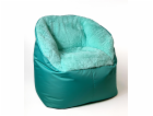 Sako pytel Pytel Fluffy mint XXL 140 x 90 cm