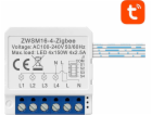 Chytrý spínací modul ZigBee Avatto ZWSM16-W4 TUYA