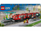 LEGO 60423 Městská tramvaj se zastávkou, stavebnice