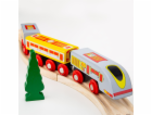 Bigjigs Rail Rychlík Eurostar + 3 koleje