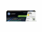 HP 220X Yellow Original LaserJet Toner Cartridge (5,500 p...