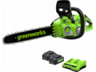 Greenworks řetězová pila 2x24 V Greenworks 36 cm sada GD2...