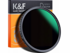 Kf filtr plně šedý nastavitelný Nd3-nd1000 52 mm / 52 Mm ...