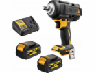 DEWALT "Akumulátorový rázový utahovák DCF891P2G, 18V, 1/2"""