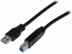 StarTech USB-A - USB-B USB kabel 2 m černý (USB3CAB2M)