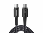 Kabel USB-C na USB-C 100W Essager 1 m (černý)