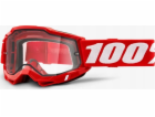 100% brýle 100% ACCURI 2 ENDURO MOTO RED (dvojité čiré sk...