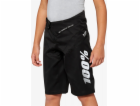 100% Szorty juniorskie 100% R-CORE Youth Shorts black roz...