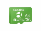 SanDisk MicroSDXC karta 64GB pro Nintendo Switch (R:100/W...