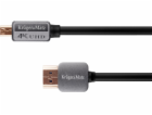 Kruger&Matz HDMI - HDMI kabel 3m černý (KM0328)