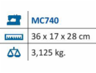 Jata SELECCION MC740 Šicí stroj