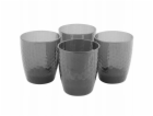 Cambridge CM07650GEU7 Fete Hammered 4pcs tumbler set grey