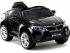  sportovní vůz BMW X6 na baterie v černém laku