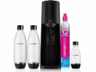 Sodastream Terra Saturator + 3 lahve + plyn Black