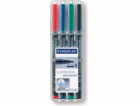 Staedtler STAEDTLER LUMOCOLOR B FILM 4ks - S314WP4